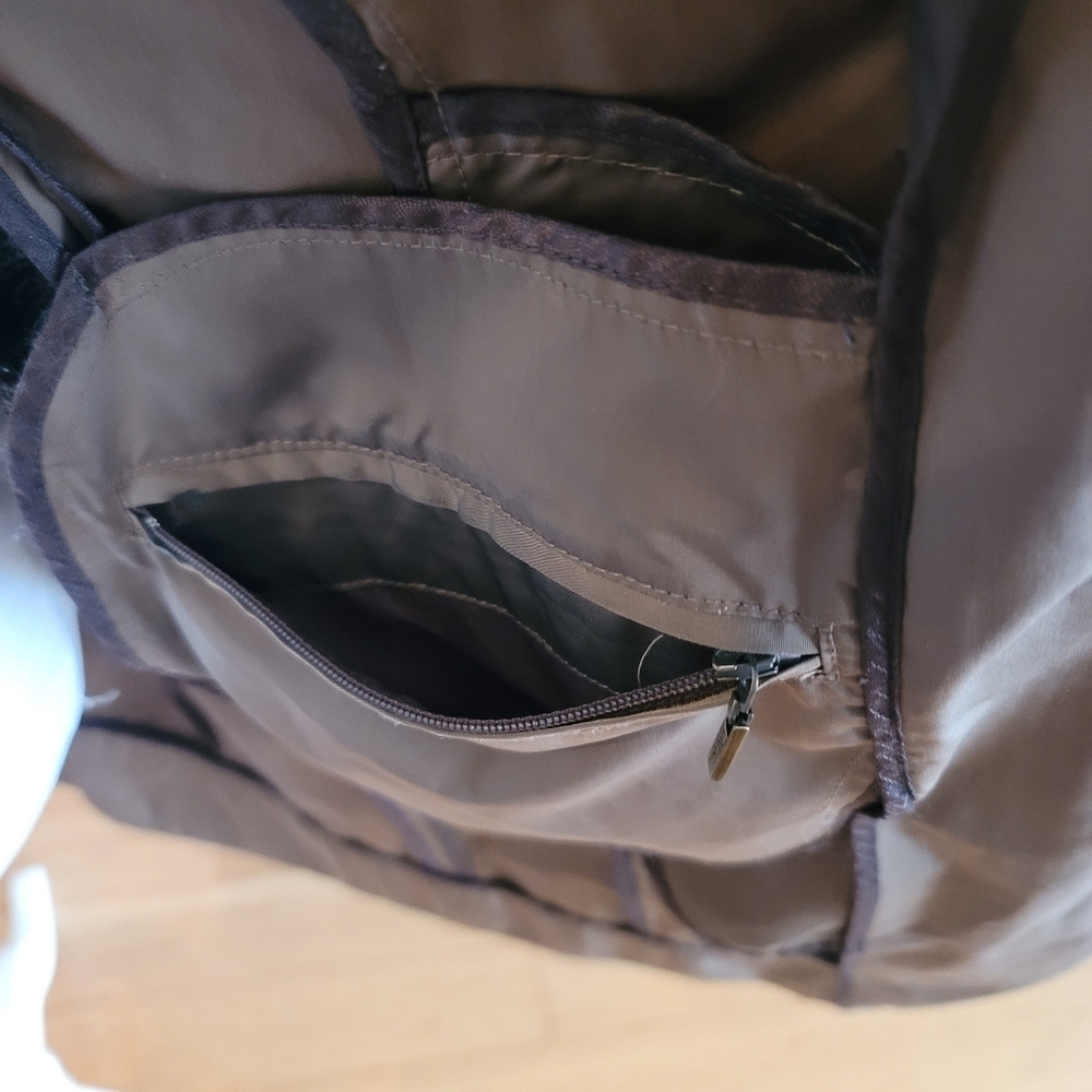 Cole Haan Women's Parka Size Medium Bronze - Picture 15 of 15